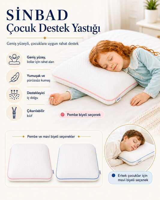 SİNBAD Çocuk Antialerjik Yastık |   Visco