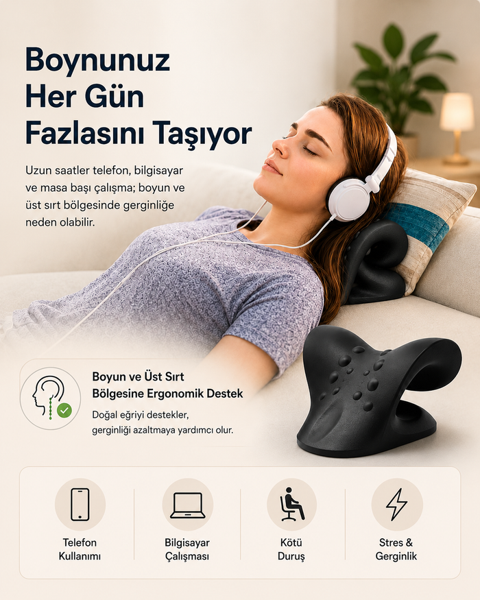 MERCER Ergonomik Boyun Desteği